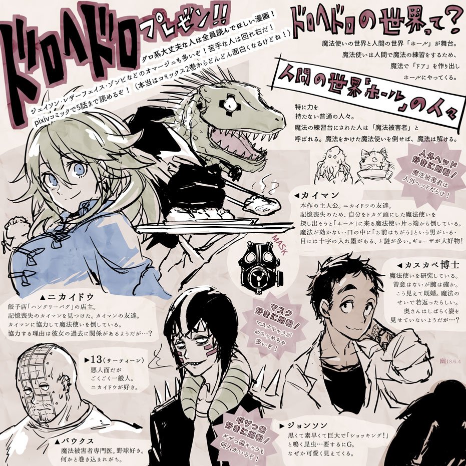 幽 Auf Twitter 心先輩フィギュア発売記念に描いたドロへプレゼン スプラッタ映画とかが大丈夫な人はぜひ 誤字修正しました