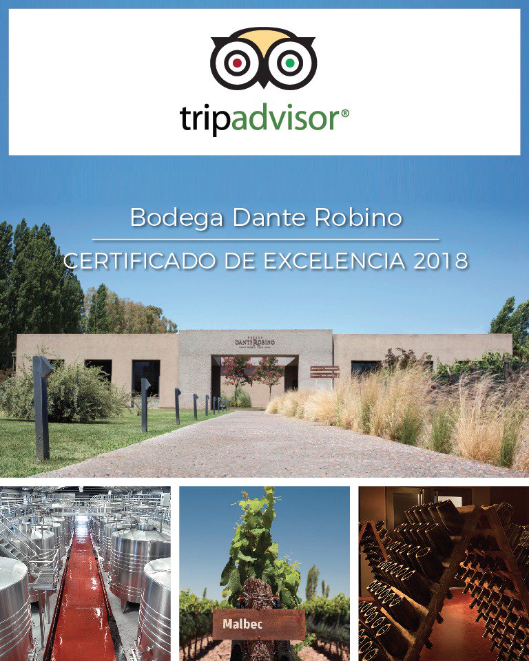 Estamos Felices y Orgullosos de haber obtenido el Certificado de Excelencia 2018 otorgado por @TripAdvisor. Gracias a todos por sus comentarios!!!