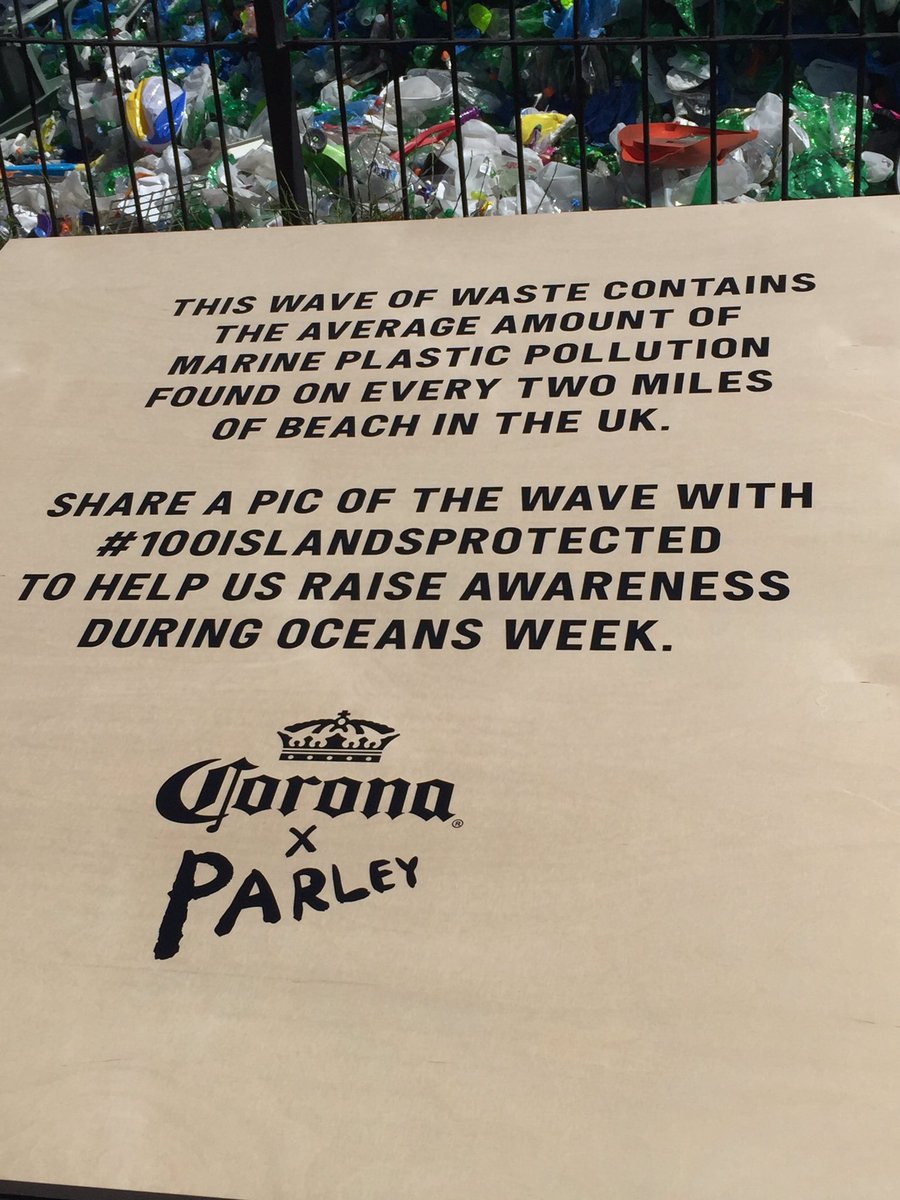 Smithyshere's tweet image. Surfs up! And so is the deluge of plastic waste . The shocking #WaveofWaste breaks on the #Shoreditch beaches #100IslandsProtected @corona @parleyxxx #ecology #pollution  #WorldOceansWeek #planetorplastic