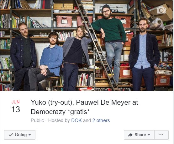 yukoband's tweet photo. Op 13 juni spelen we een try-out op @dok @demo
en we geven een BBQ. 
Inschrijven kan via deze link : https://t.co/V6AKnt8Qy0
Wees welkom! https://t.co/GpEmAUBduQ