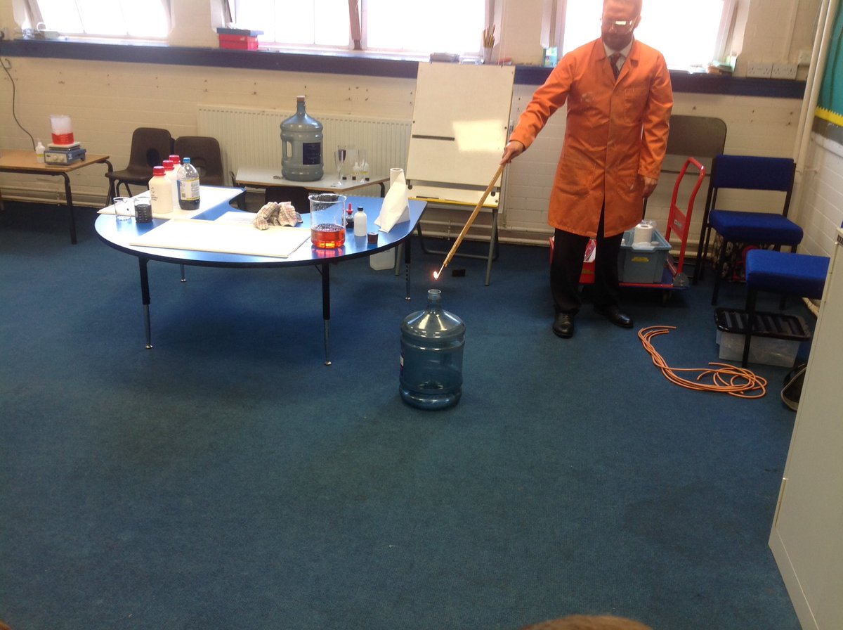 Shhh, don't tell Mr Hansen, we had fire in school this afternoon!