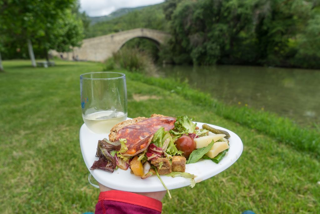 ottsworld's tweet photo. Now this is a picnic! My favorite part about the Basque Country @biketoursdotcom tour are the picnic lunches!  The tables spreads are really a work of art...extremely tasty art!  #whyIbiketour https://t.co/xqfJBpFk9S