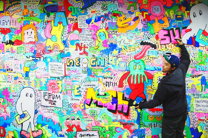 the wonderful illustrator behind the 