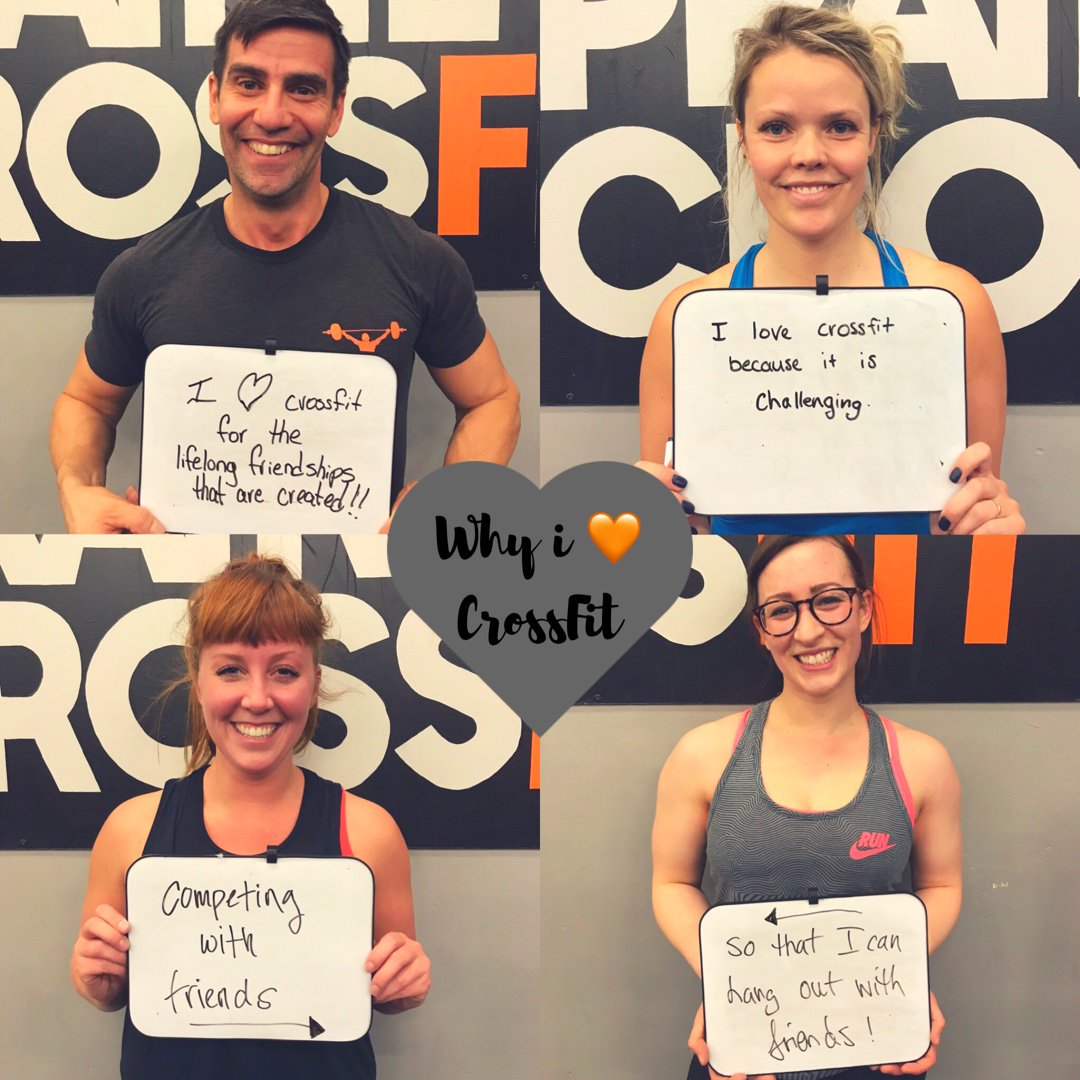 PrairieCrossFit's tweet image. I 🧡 CrossFit because... #whywednesdays
#ilovecrossfit
#somanyreasons 
#metime #familytime #funwithfriends 
#lovethiscrew #familyfitness
#winnipeggym #winnipeg #winnipegcrossfit #crossfit #crossfitaffiliate