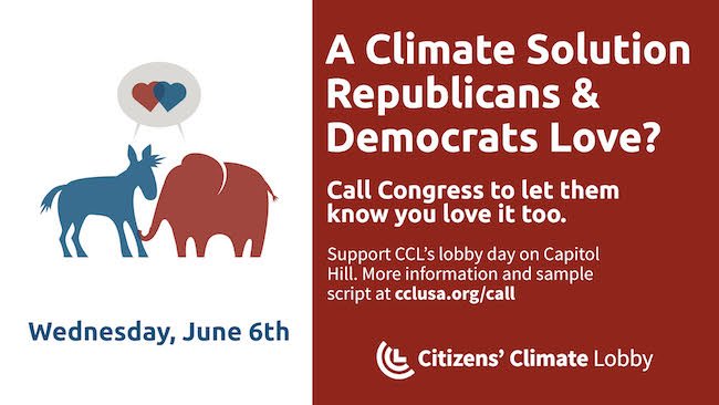 citizensclimate's tweet photo. Today's the day! Call your members of Congress and encourage them to support CCL's Carbon Fee and Dividend proposal. Click here to easily look up the numbers and log your calls: https://t.co/rOaHua4T5Q. #climate #PriceOnCarbon https://t.co/imVN8NcpBn