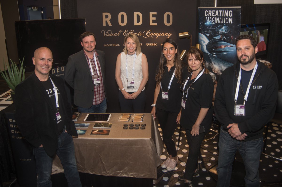 FXRodeo's tweet photo. Day 1 of #effectsMTL at Booth #35. Another exciting day awaits! https://t.co/788ZCupv64