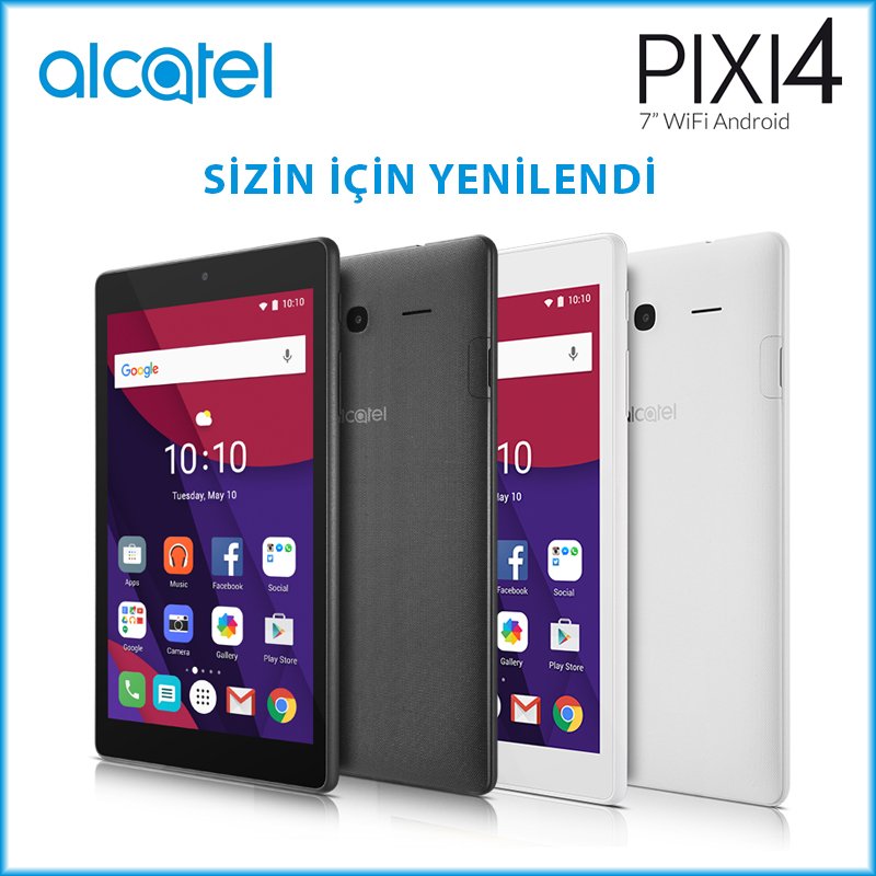 GENPAOnline's tweet photo. Alcatel Pixi 4 Tablet Sizin İçin Yenilendi.
Ürünü incelemek için: https://t.co/uiSfmyNnjK
#alcatel #pixi4 #7inc #wifi #tablet #genpadanal https://t.co/pD2ejclPxc
