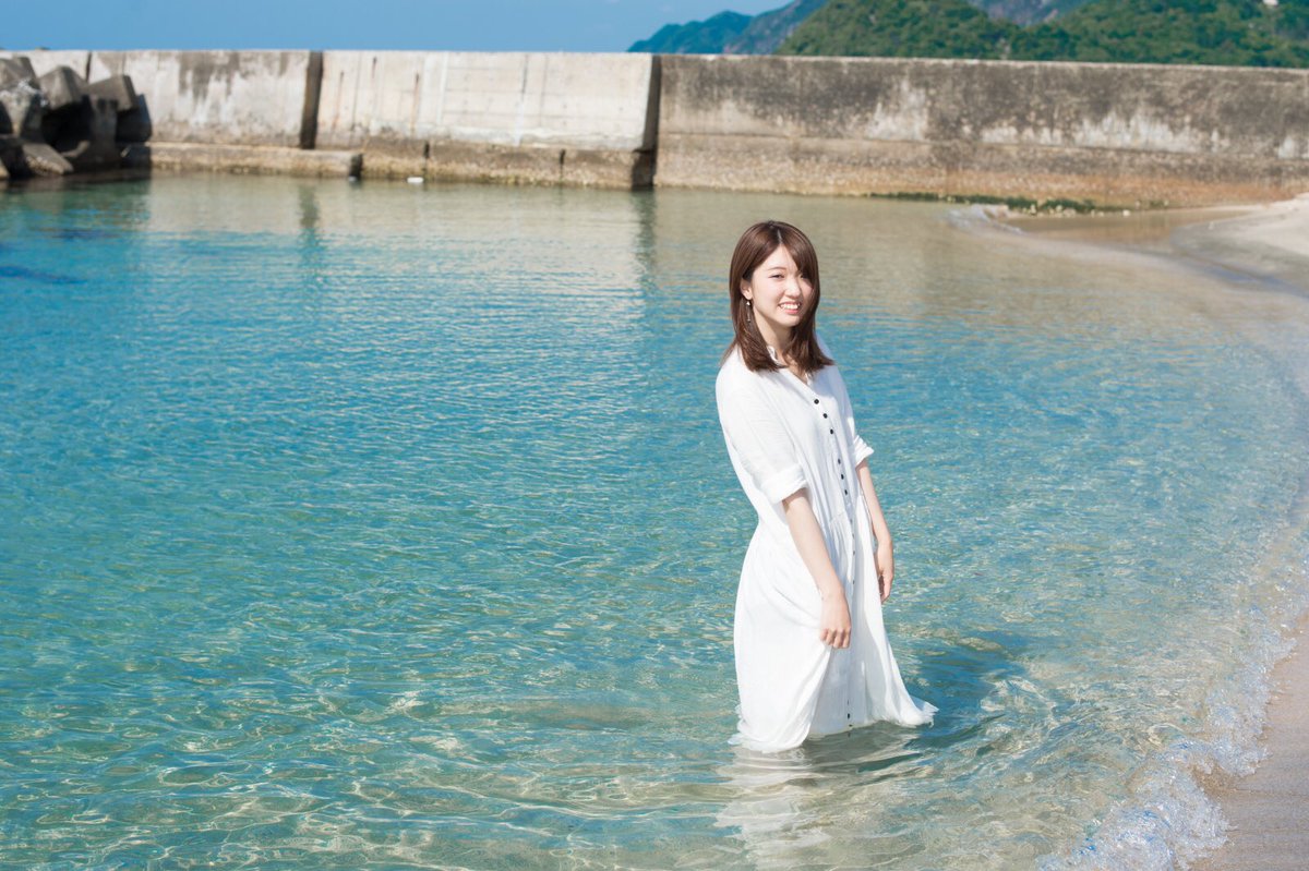 千 潤 あの 千潤 海行くとめっちゃはしゃぎます 笑 撮影 Camera 写真 Photo ポートレート Portrait モデル Model 被写体 被写体モデル 海 海撮影