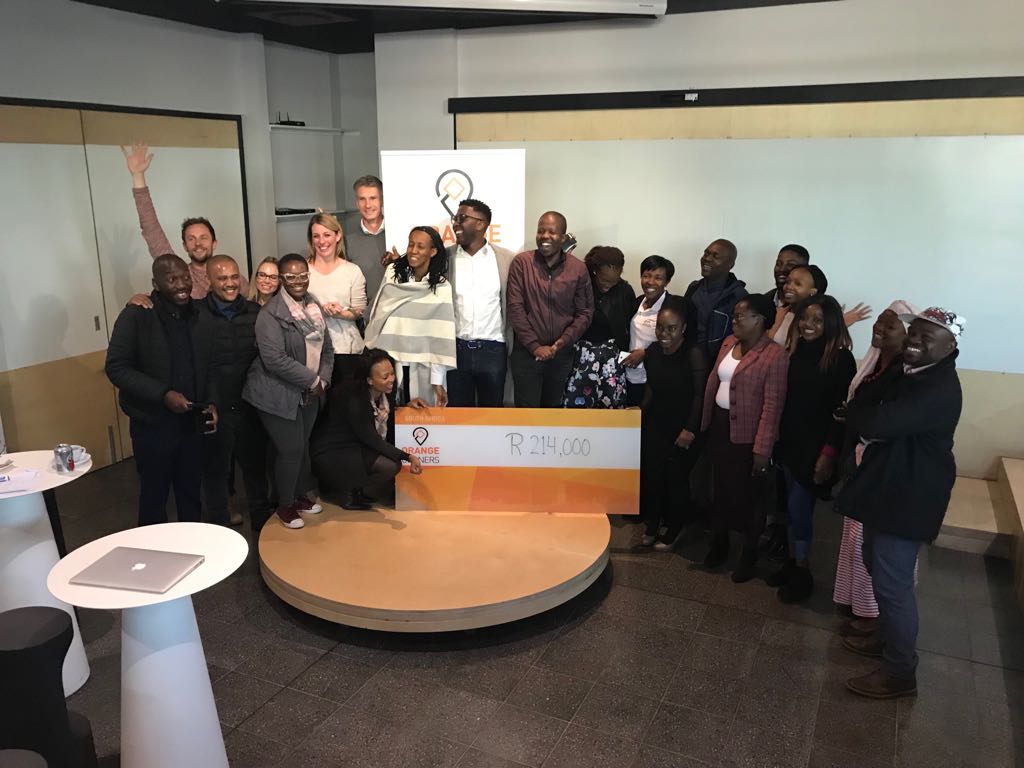 We are very proud of the entrepreneurs that pitched yesterday during our pitch event at @OPENworkspaces. The young entrepreneurs showcased  their bright ideas and ambitions and all won their share of  R214.000,- grant funding!
