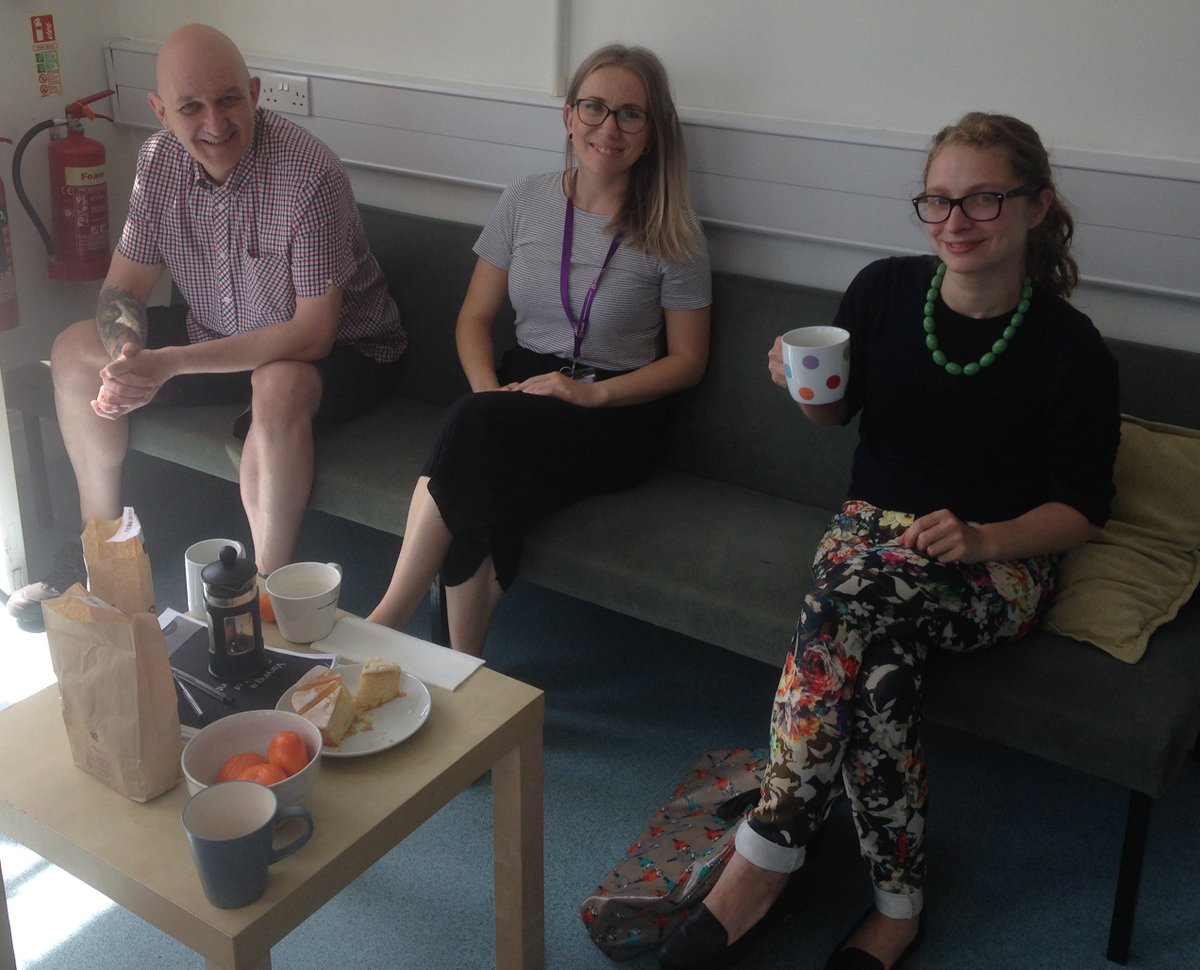 M_LWest's tweet photo. Great to share tea, cake, and a chat with 2 of our @BrookCharity volunteers in Bristol to say #ThankYou for everything they do. #VolunteersWeek https://t.co/kz29aY4NMD