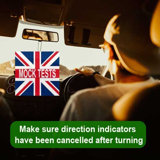driversmocktest's tweet photo. Why should you make sure that your direction indicators have been cancelled after turning?

A.  To avoid damage to indicators 
B.  To help fuel economy 
C.  To save battery
D.  To not confuse others

Best answer is here: https://t.co/wubNwMMIqE
#highwayrules #drivingtest #testing https://t.co/f4qy0DCeXS