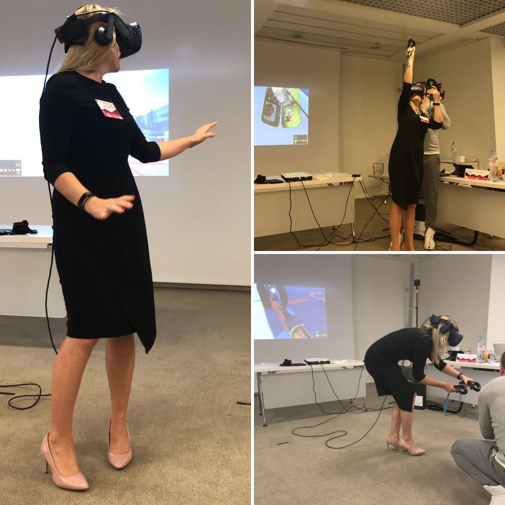FelicityStarr's tweet photo. #AVARS2018 wow it becomes easy to understand how #AugmentedReality and #VirtualReality will be the next interface between man and machine outstanding #educational capabilities #pushback procedure #removebeforeflight success!!! https://t.co/HWFtu68F8T