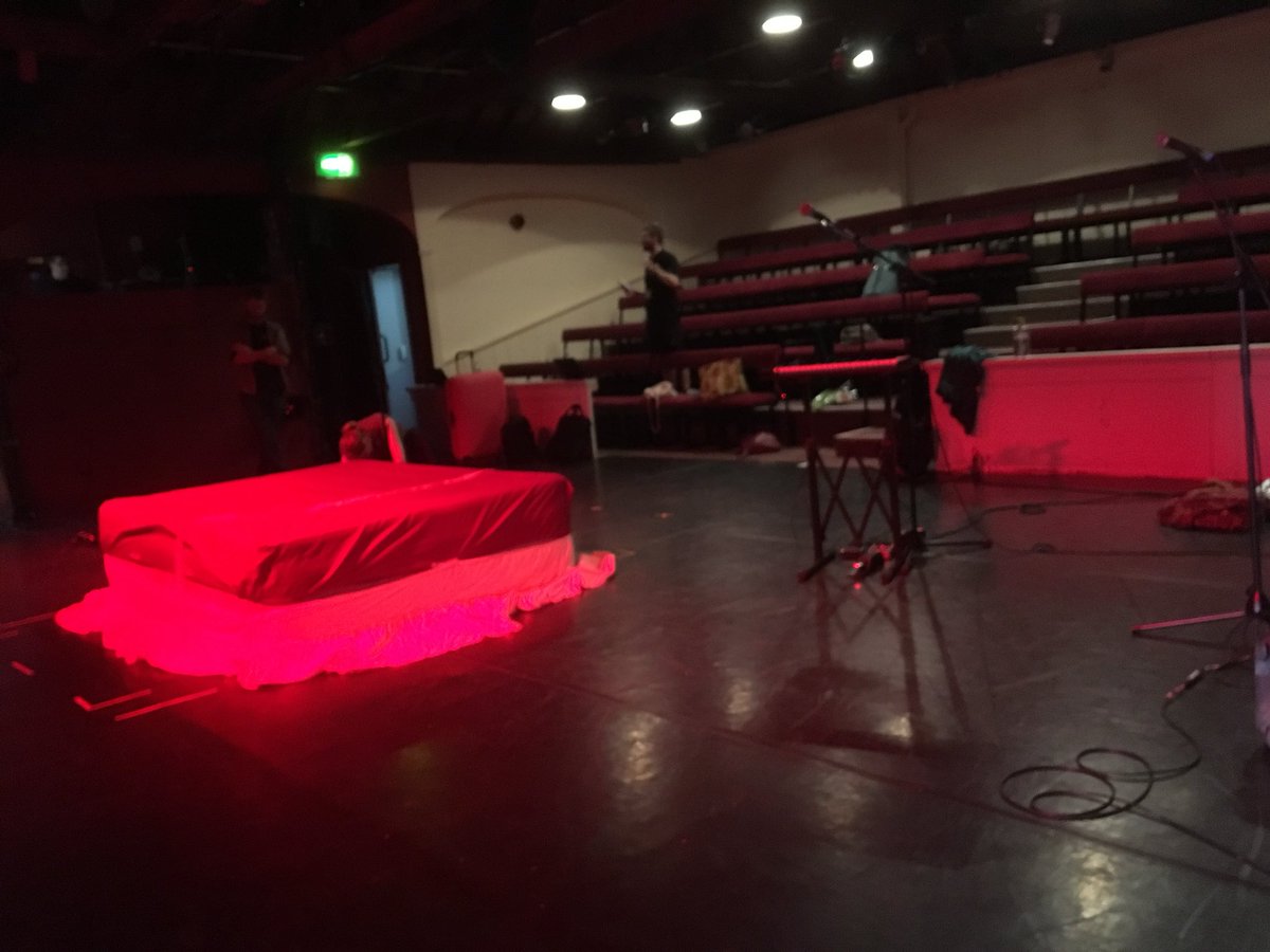 TomAdamsSeagull's tweet photo. Performing @NewWolsey tonight #Pulse18 #elephantandcastle with @Lillian_Henley Sleep tight https://t.co/PttxARyU23