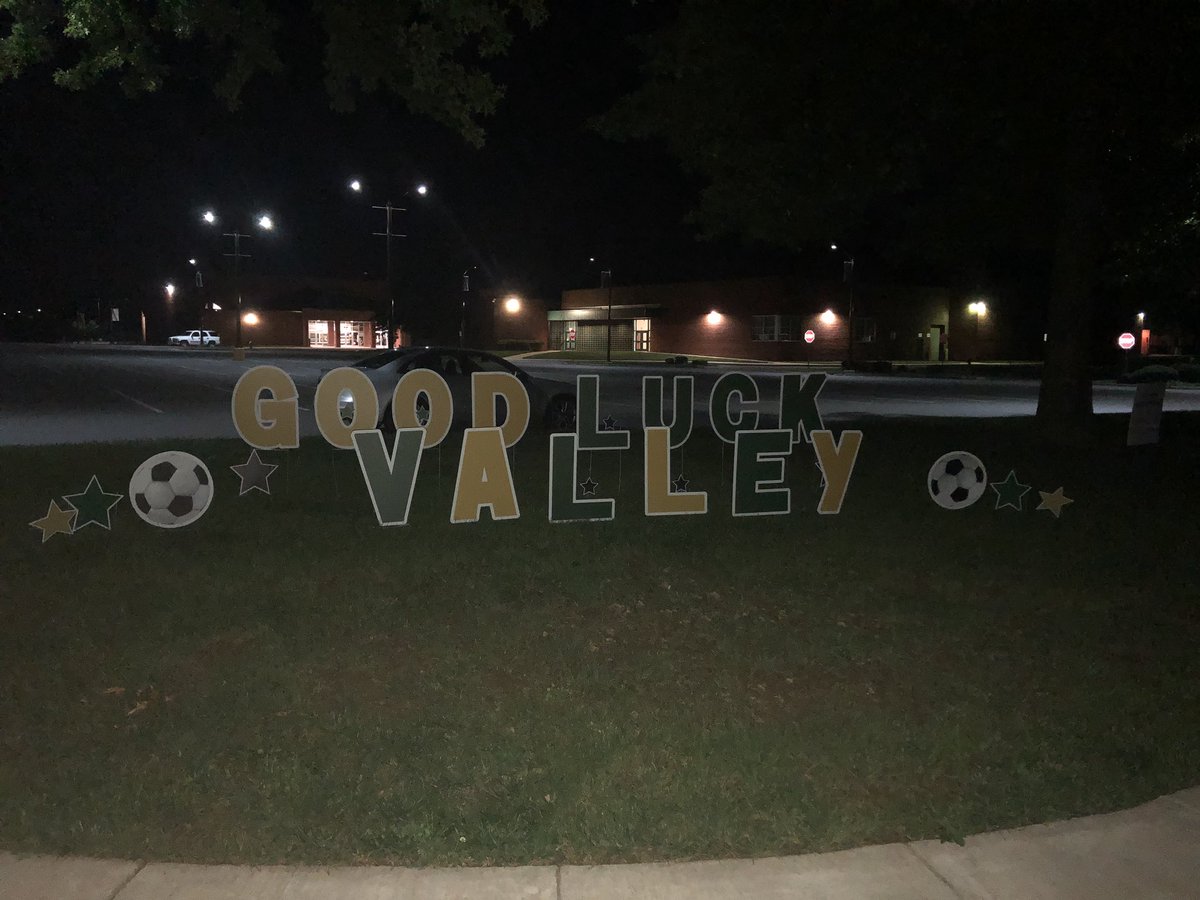 LoCoLawnExpress's tweet photo. Congrats Valley boys #soccer on their #big #win last night! And #goodluck today! @LVHAthletics @LVHS_official https://t.co/0kWuzXBDhs
