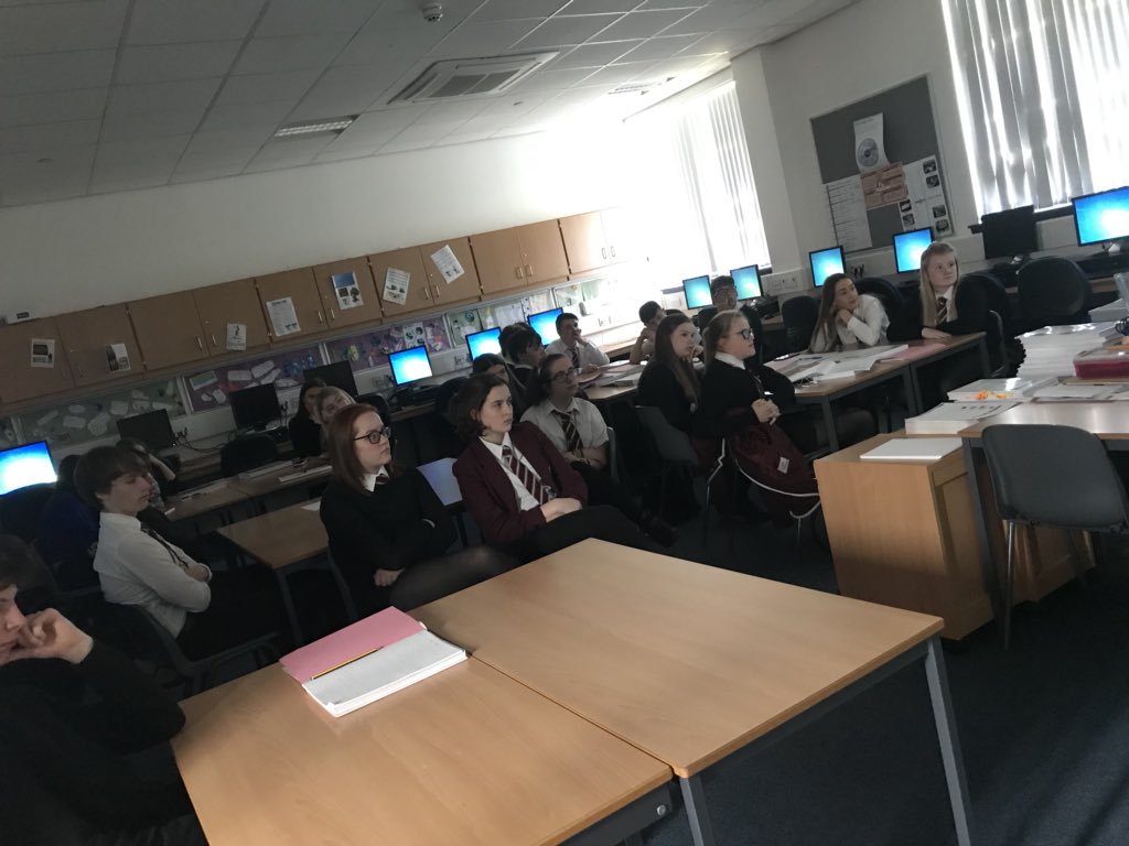 A massive thank you to ex pupil Megan Vause for coming in to talk to and inspire the N5/Higher classes about how she managed to build her own business as an entrepreneur!! #inspired #entrepreneur