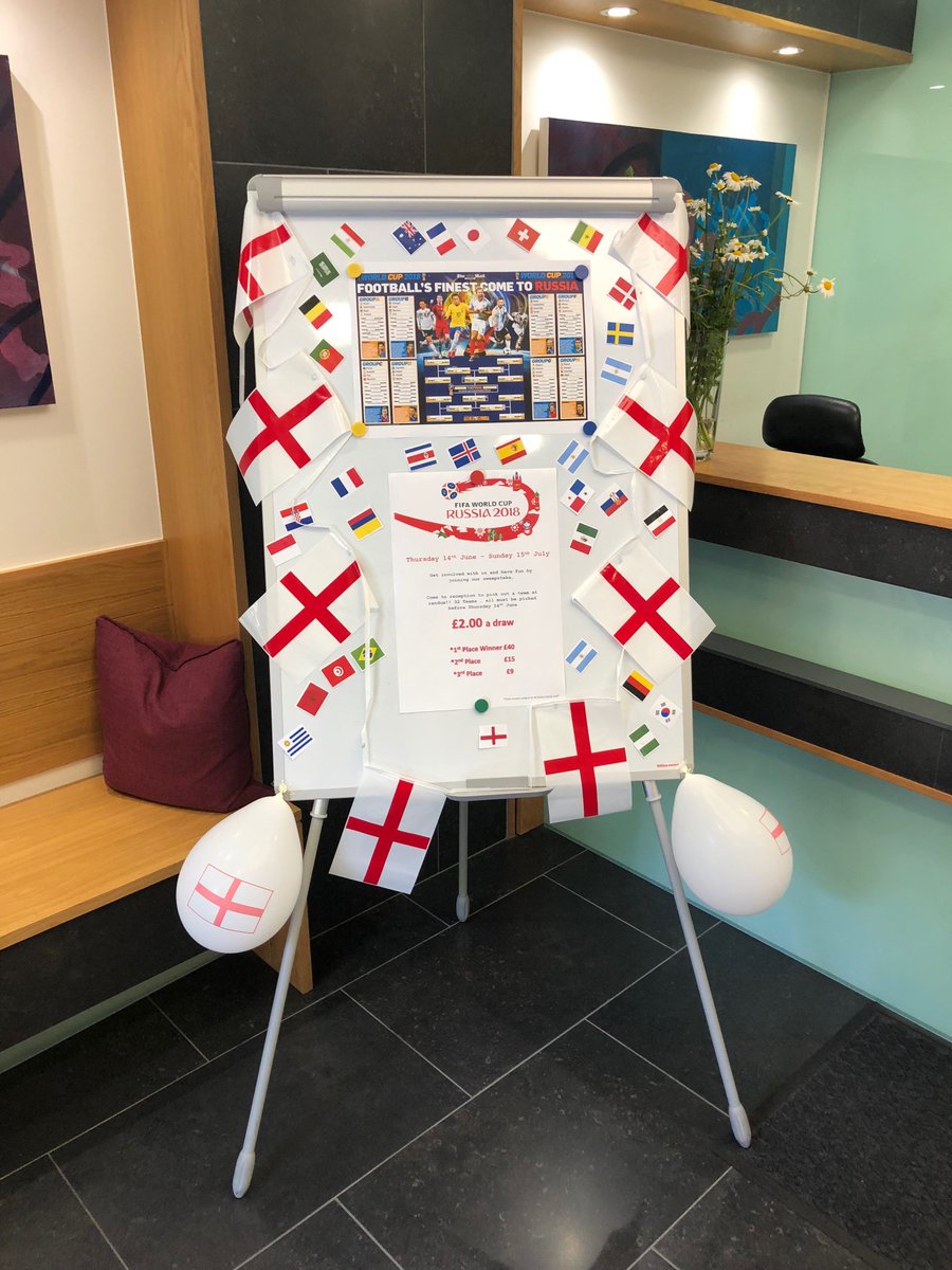 #worldcupfever is taking over! #sweepstake central <a href="/AlbionCourt/">Albion Court</a>