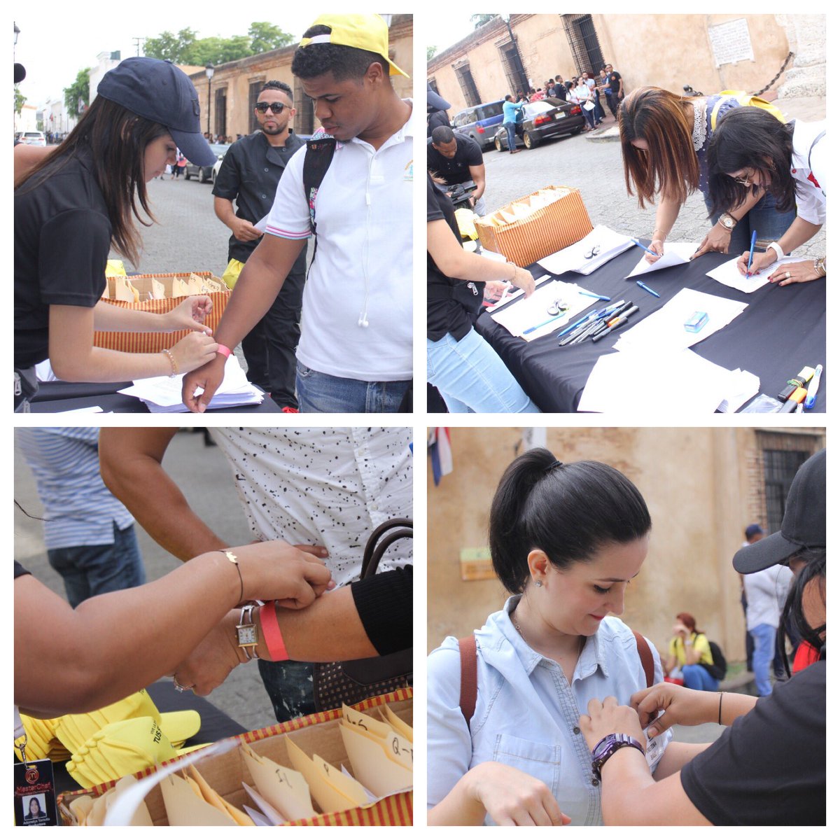 masterchefRD's tweet photo. Los participantes se están inscribiendo, ya falta poco para la siguiente prueba. #MasterChefRD https://t.co/OyN2s7l5F7