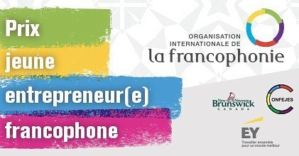 L'OIF lance la 2e édition du Prix "Jeune entrepreneur(e) francophone" pour soutenir les initiatives entrepreneuriales des jeunes. Candidatures jusqu'au 30 juillet 2018 > bit.ly/2HkvOZY 
<a href="/Gouv_NB/">Gouvernement du NB</a> <a href="/LaConfejes/">La CONFEJES</a> <a href="/EYFrance/">EY France</a>