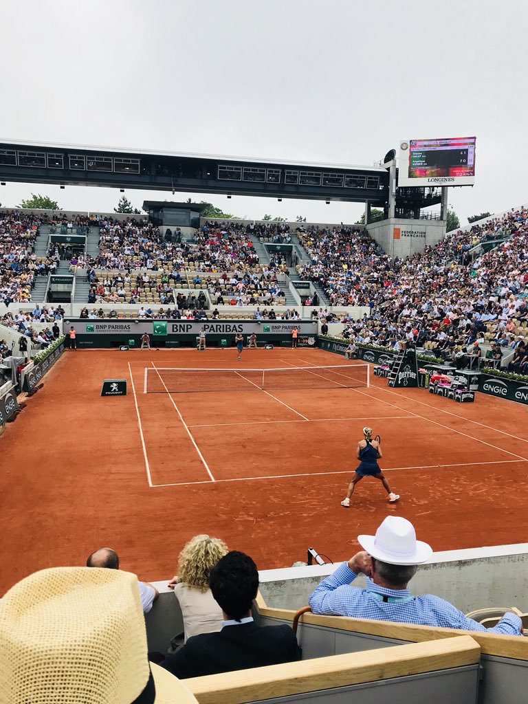 Très belle journée  à #RolandGarros2018 🎾 avec nos clients @AdeccoTrainingF  et <a href="/AdeccoGroupFR/">The Adecco Group FR</a> <a href="/transdevFR/">Transdev France</a>