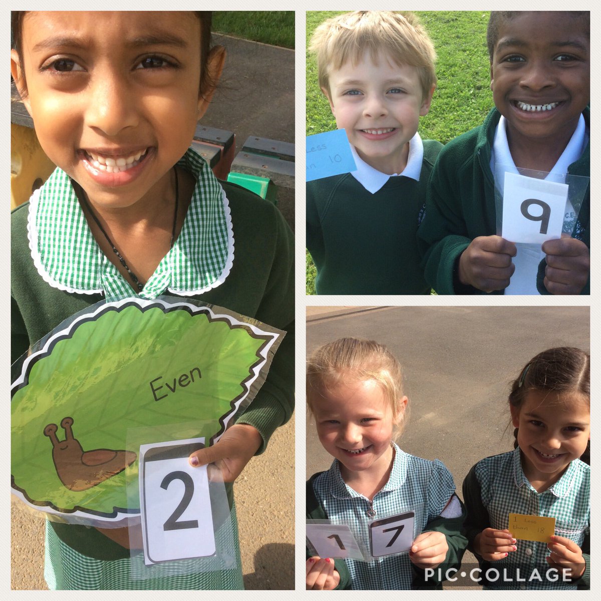 FSStLukes2017's tweet photo. A lovely Welly Wednesday this morning! We hid some numbers and the children had to answer some number challenges and find the right number! https://t.co/6MgC0Dqfq0