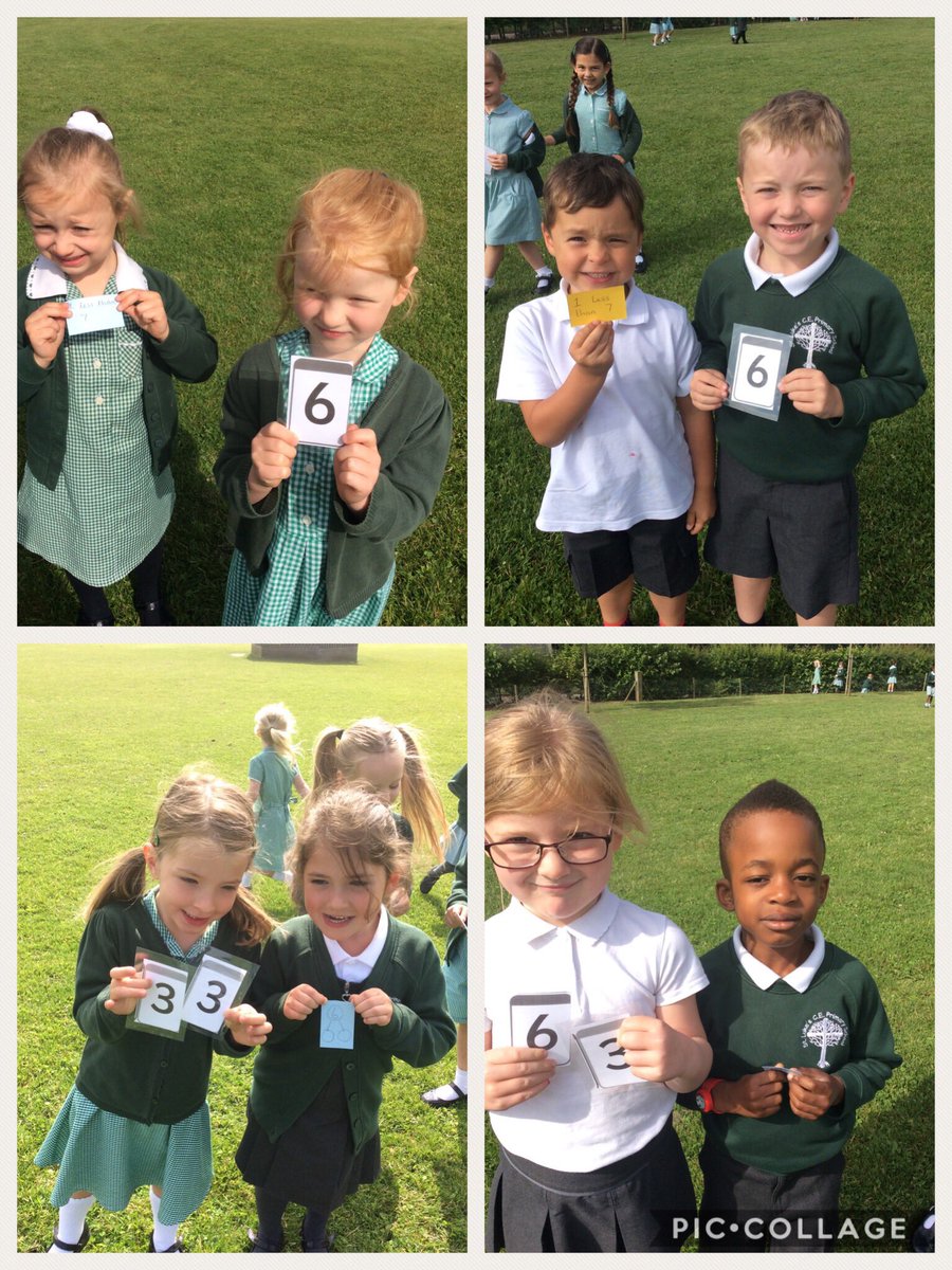 FSStLukes2017's tweet photo. A lovely Welly Wednesday this morning! We hid some numbers and the children had to answer some number challenges and find the right number! https://t.co/6MgC0Dqfq0