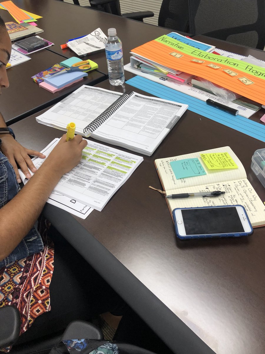 Guess what guys?? Our units teach everything our kiddos need to know about STAAR writing! These educators are doing the comparison work as we speak and they love it! #DoTheWriteThing #AldineELA #tcwrp @tcwrp