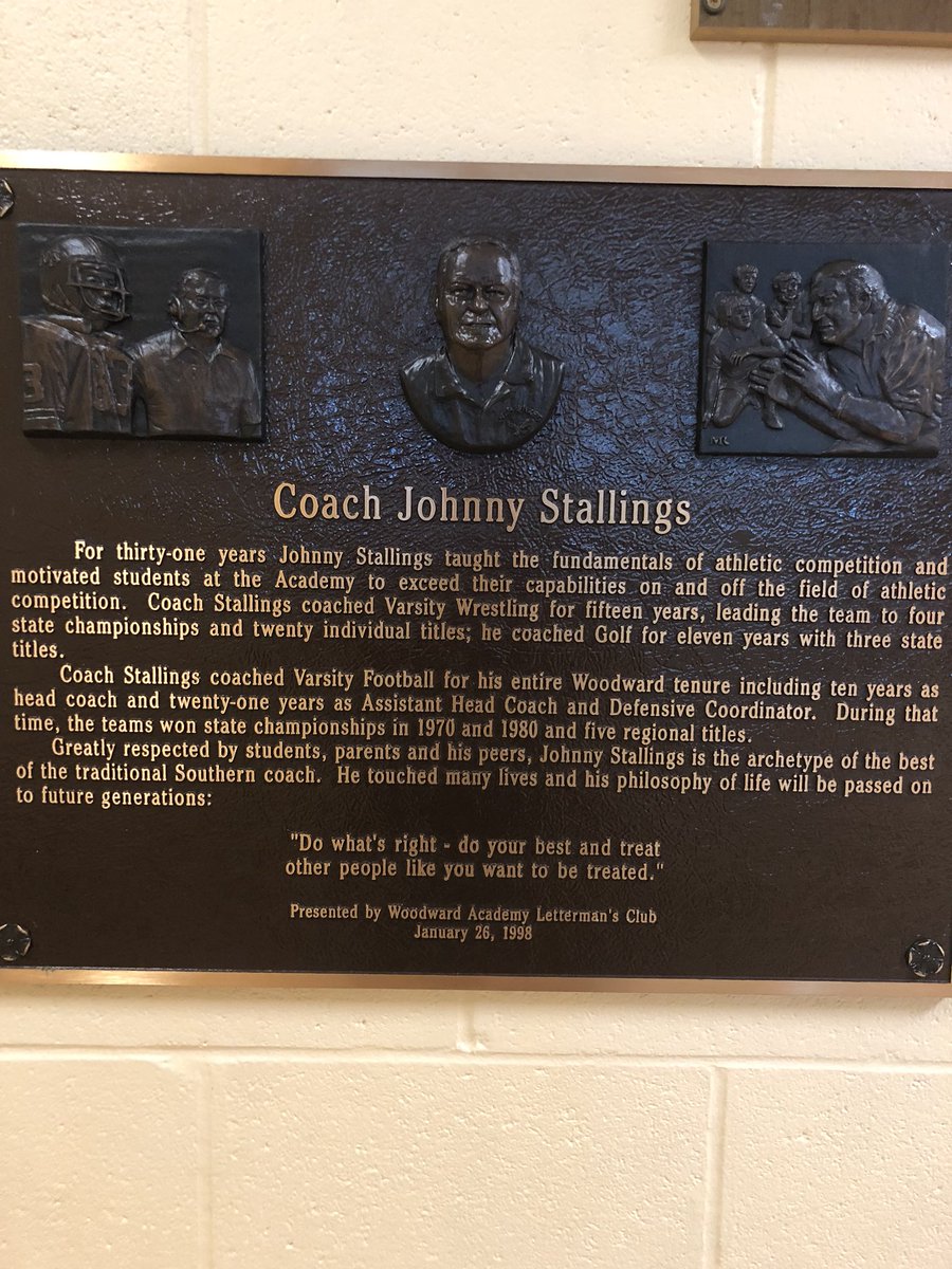 TheCircleW's tweet photo. We are saddened to hear about the passing of our Hall of Fame coach, Johnny Stallings. Coach Stallings meant so much to so many athletes/students and #CircleW is extremely proud that our wrestling facility bears  his name! Our thoughts and prayers are with the Stallings family! https://t.co/gUopQ5VmQ0