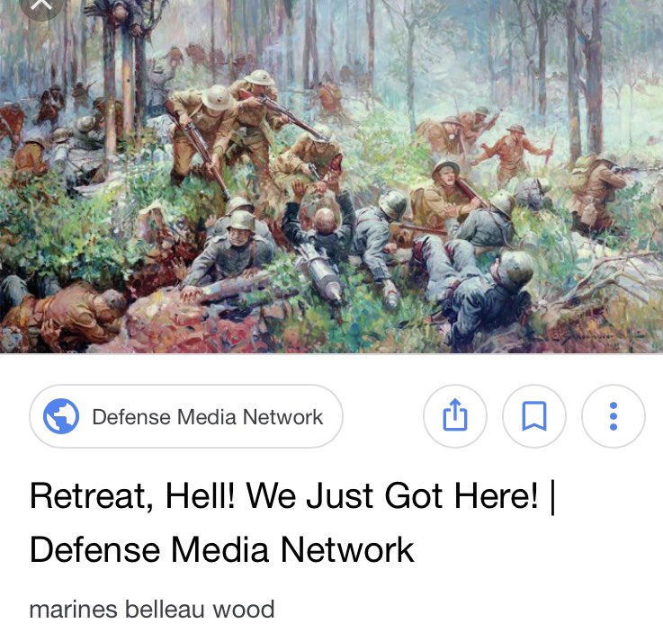 100 years ago Today <a href="/marines/">Mariusz Kujawski</a> #usmarines went on the offensive in France in the Battle of Belleau Wood 100 years ago today Marines Cemented their place as the greatest fighting force in history. #semperfi #belleauwood #marinessavedfrance #greatestfightingforceonearth #oohrah