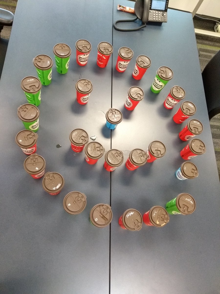 taqAuto's tweet image. Supporting @TimHortons #CampDay here in the office.  Smiles all around