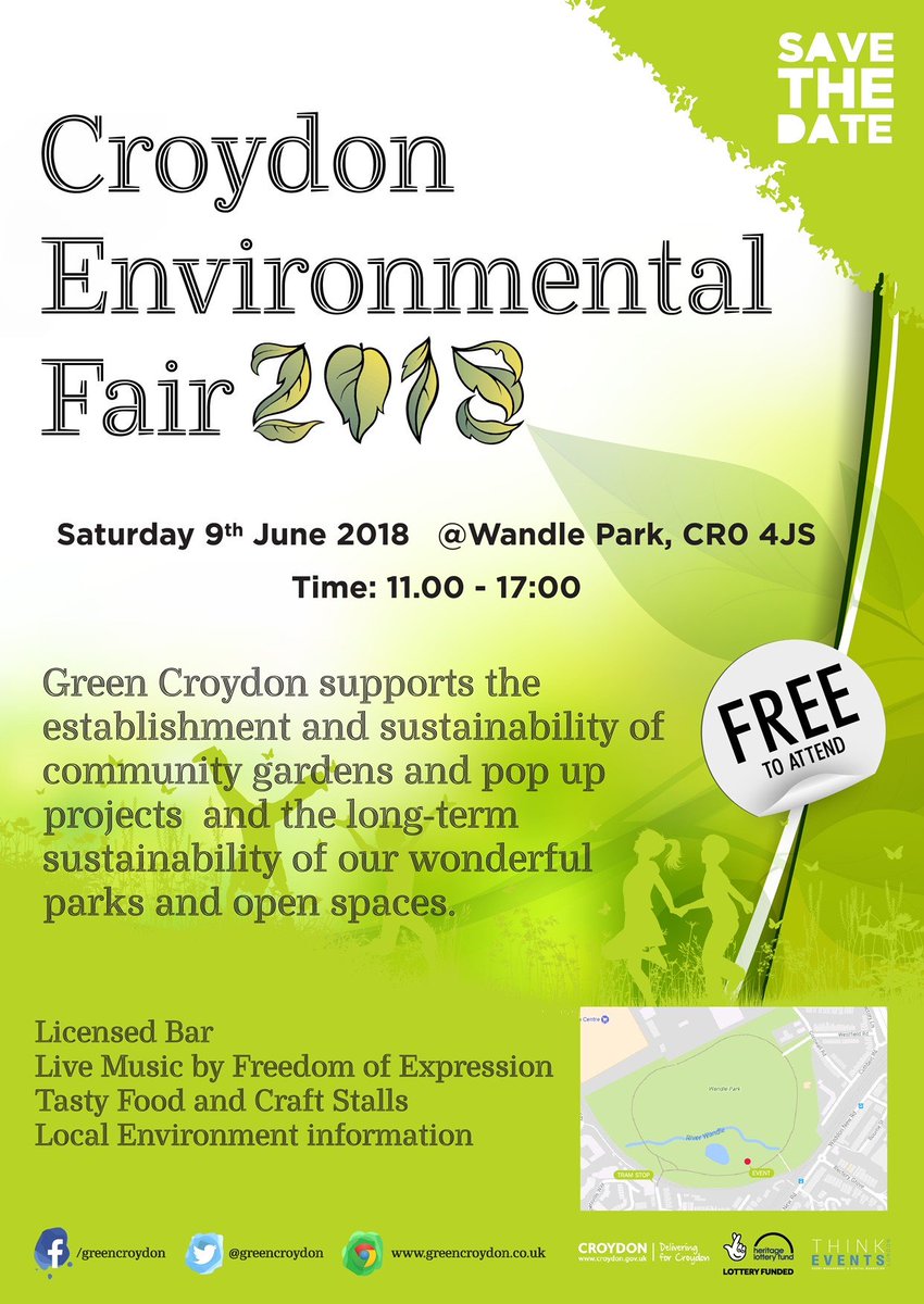 It's this Saturday 9th June. Come along and meet and support our enviro and community organisations. #Croydon <a href="/yourcroydon/">Your Croydon</a>