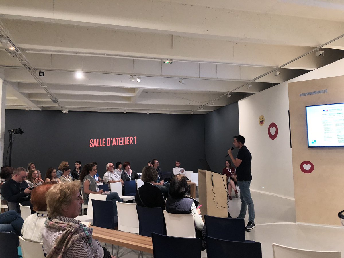 Atelier E-réputation comment gérer les données personnelles, droit à l’oubli et #RGPD au #Facebook #BOOSTNUMERIQUEFB à #Lille. 🤖 #Ereputation #donnees #donneespersonnelles #data #INPI