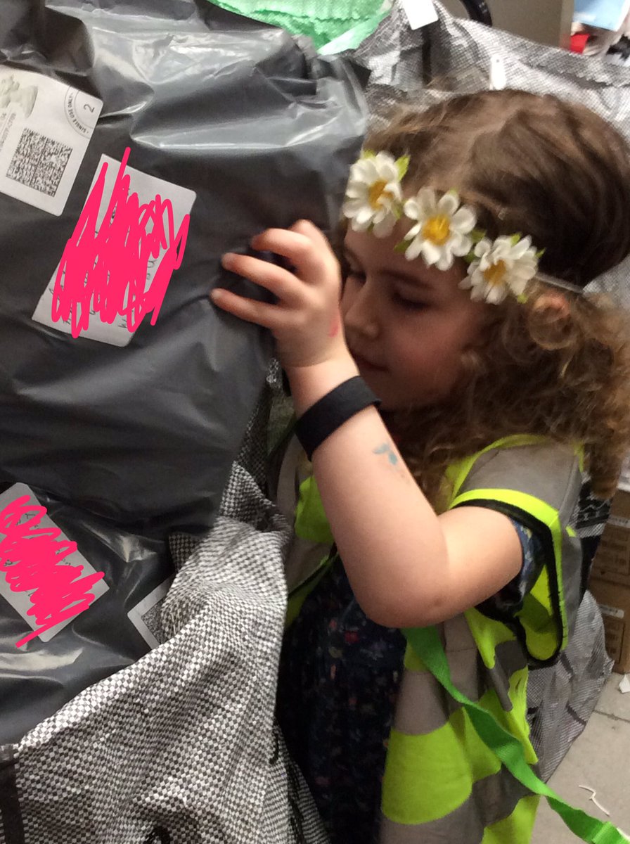 MagicWhetstone's tweet image. As part of our &apos;people who help us&apos; project, Unicorns have visited our local Post Office to help prepare the parcels to be delivered.