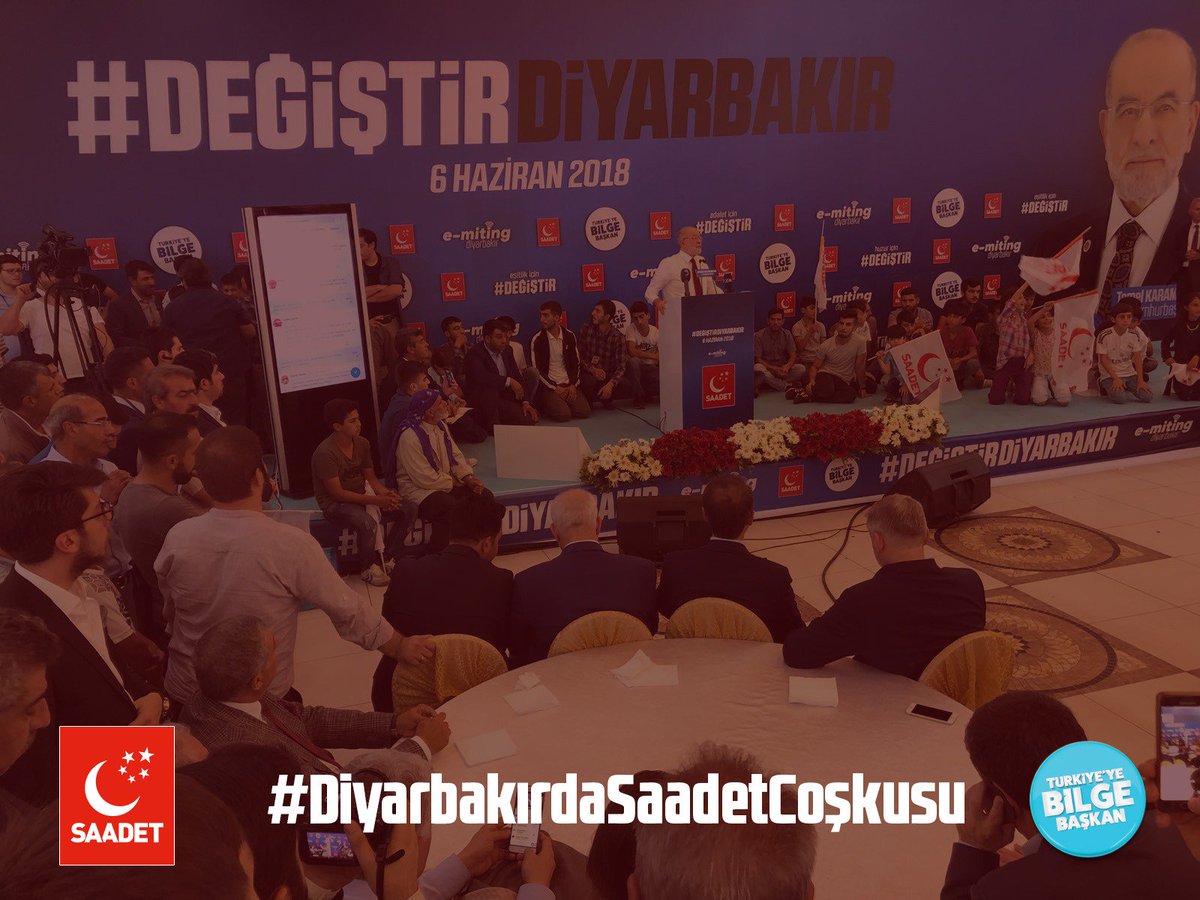 #BiguherineDiyarbekir #TürkiyeDeğiştirDiyor #SaadetPartisi #DEĞİŞTİR
