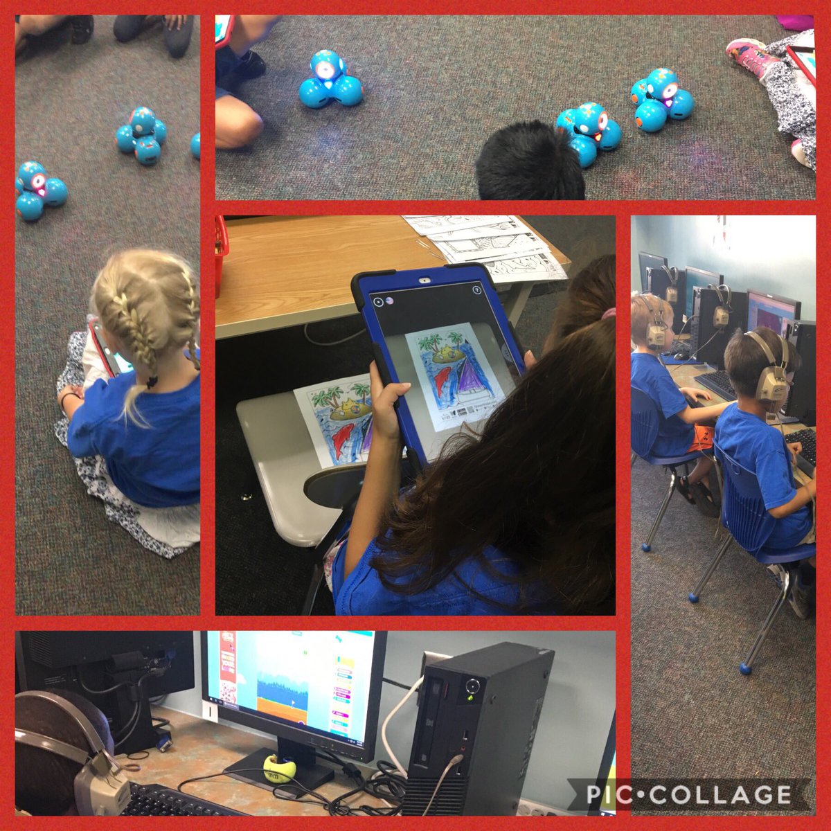 copp1's tweet image. When it’s free choice in #technologyclass.....@WonderWorkshop @ABCyaGames @quivervision @MsConesTweets @dde #favoriteday