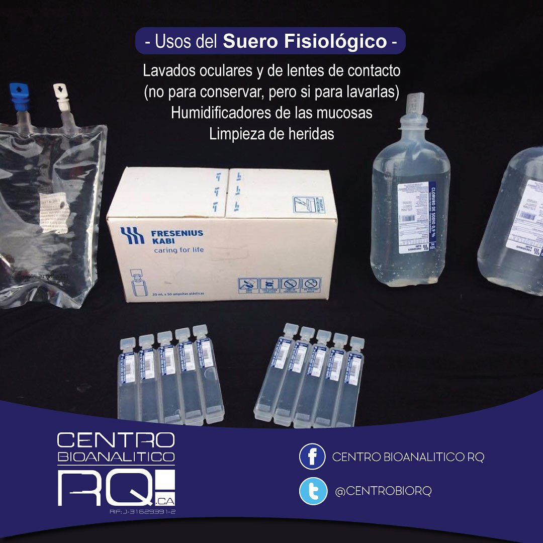Suero fisiologico sirve para limpiar heridas