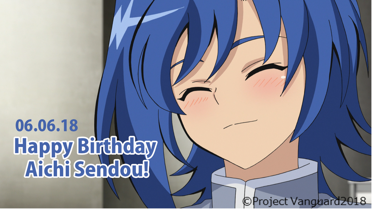 cfvanguard_en's tweet photo. 6th June! 
It's the birthday of our beloved Aichi Sendou!
Let's all wish him a very happy birthday:)
#cfvanguard #aichisendou https://t.co/l6DIq7O7ie