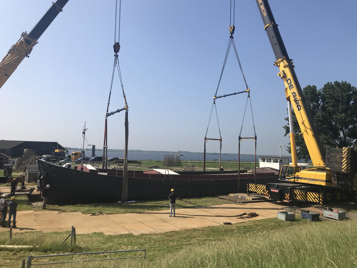 event_broker's tweet image. En ze ligt @buutenplaets @kaapschip #buutenschip #speelschip @gem_go @EilandGO