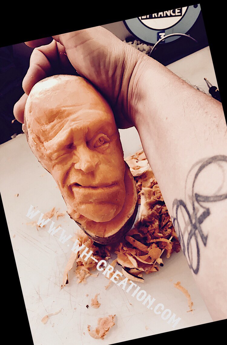 Quand la patate douce se fait douce !!!
#patatedouce#sculpture # pdt#original