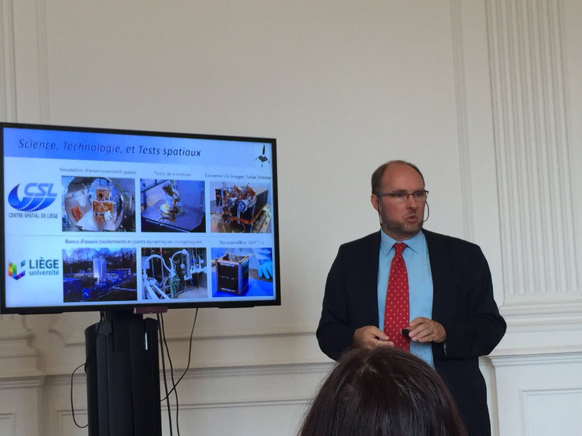 Gill_Oli's tweet photo. Présentation de Liege Espace par Ph. Gilson au séminaire Communauté Ville Ariane organisé par la ville de Liège. https://t.co/ls7WmmDOwB