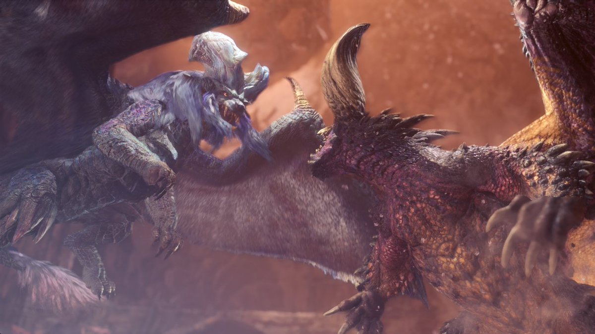 モンスターハンターワールド アイスボーン公式 視聴 T Co Wfp5wrpiwb カプコンtv 第84回は本日6月6日 水 よる8時から 炎妃龍 ナナ テスカトリ の宝玉を手に入れるべく 今回は2チームに分かれて視聴者の皆さんとマルチプレイを実施