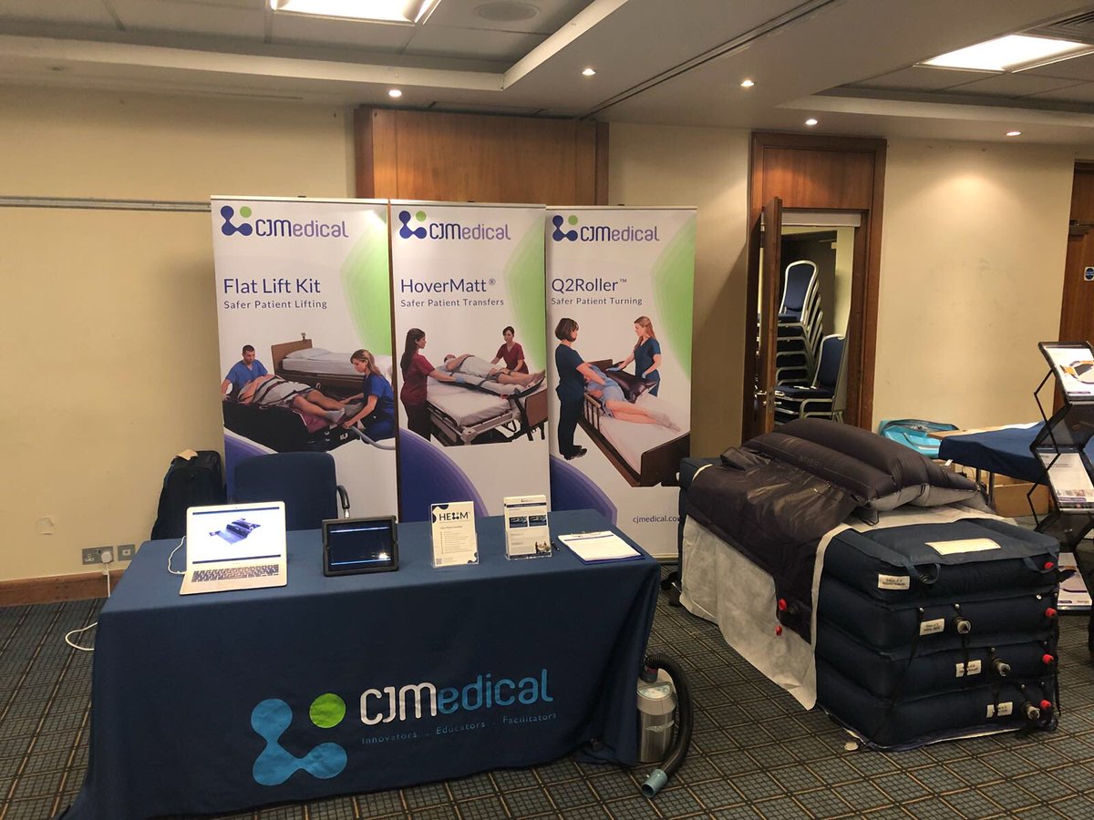 cjmedicaluk's tweet photo. We are at the @nbetoday #NBE #KNBE presenting innovative Safer Patient Handling Technologies #PatientFlatLiftKit #HoverMatt and #Q2Roller. @george36315483 is looking forward to demonstrating our product range #manualhandling #tissueviability https://t.co/usA0pP9fvX