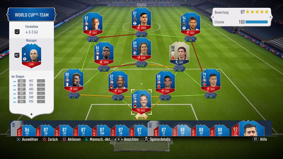 MalteLehmann1's tweet photo. #sheeshteamWM Hi, habe 50€ in Points investiert, 30 Spiele und einige sbc's gemacht. Icon aus SBC #PS4share https://t.co/AFKxapemV7