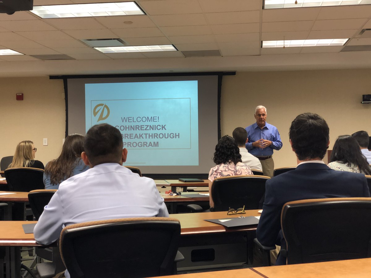 FPLongobardi's tweet photo. This week I'm in our Roseland NJ office getting to know another bright group of students in our #BreakThroughProgram. Topics on the agenda are leadership, innovation and the future of our profession. https://t.co/8FVweYQtLq