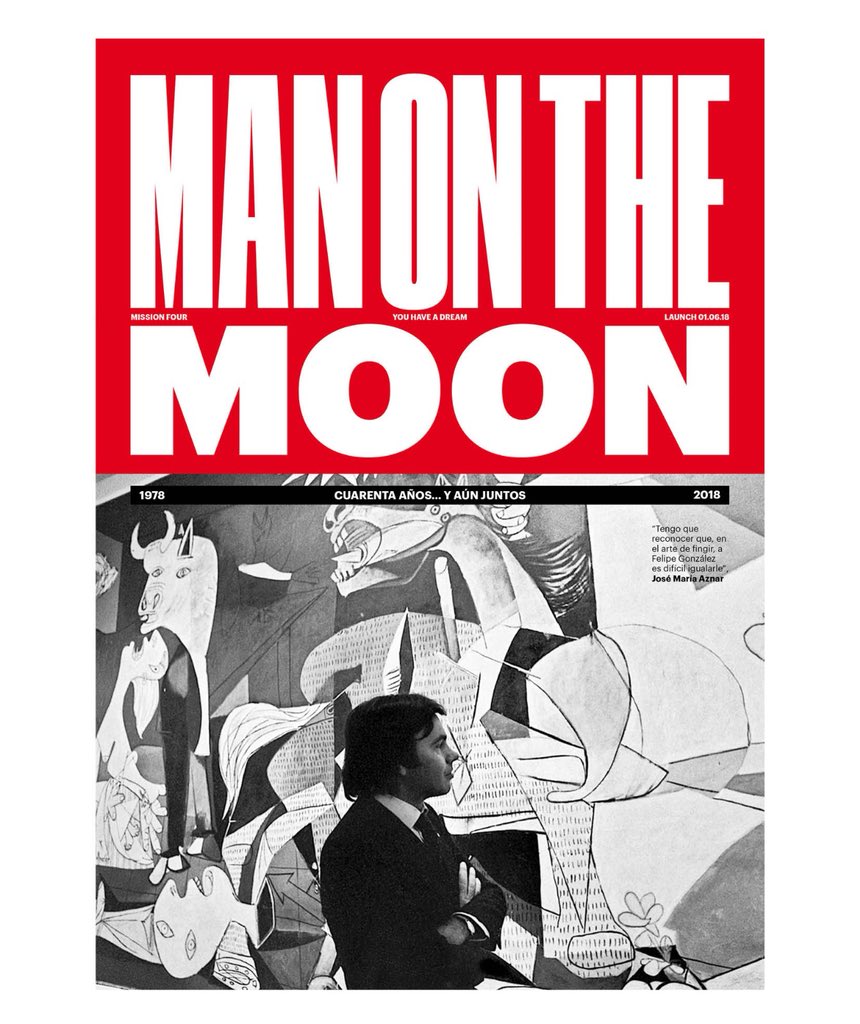ArodSpainMedia's tweet photo. 40 años juntos El nuevo número de @manonthemoonmag una revista de @spainmediaes #youhaveadream https://t.co/lqlo9ZisIb
