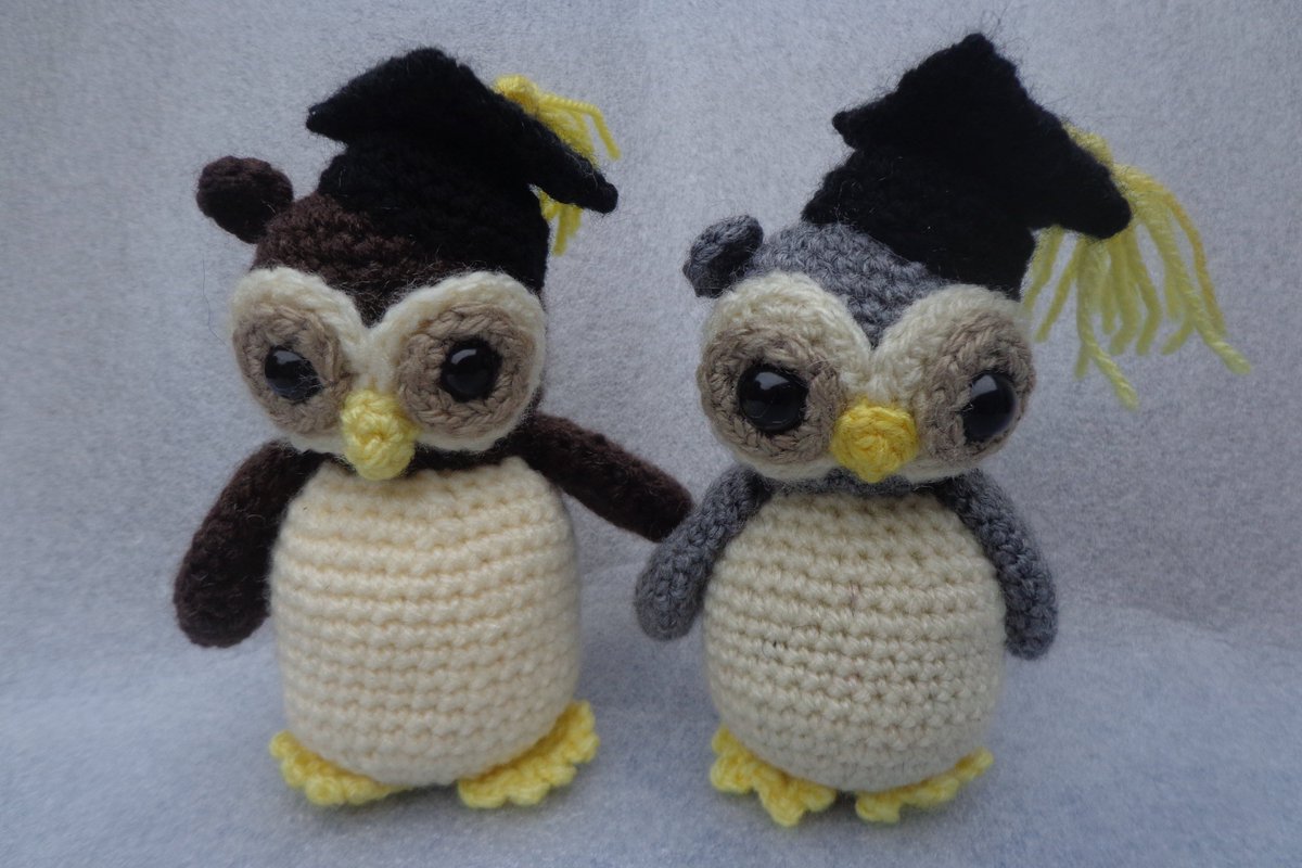 mountvcreations's tweet photo. latest addition to my #etsy shop: Crochet Owl Graduation teacher tutor student pupil handmade gift https://t.co/BDy0OcYWy6 #toys #owl #graduation #teacher #student #knittedowl #leavinggift #thankyougift #tutorgift https://t.co/STHVJGmkjX