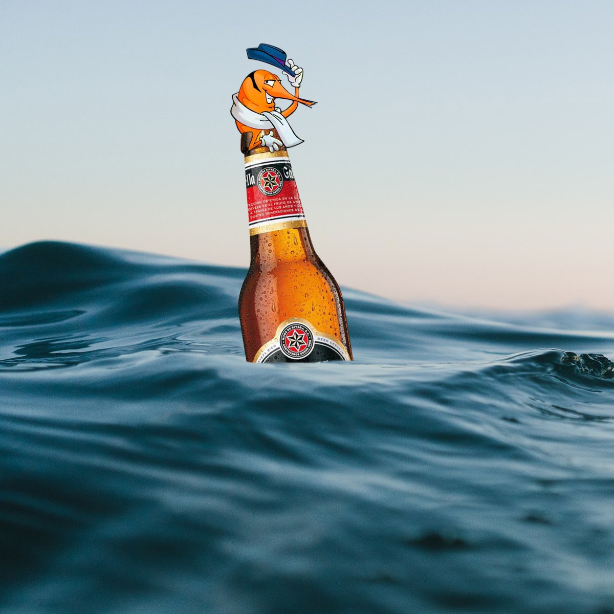 pescanova_es's tweet photo. ¿Y la cerveza de langostino para cuándo @estrellagalicia? Nosotros sí #TenemosLoQueHayQueTener 😜 https://t.co/bGxVgDbE8R