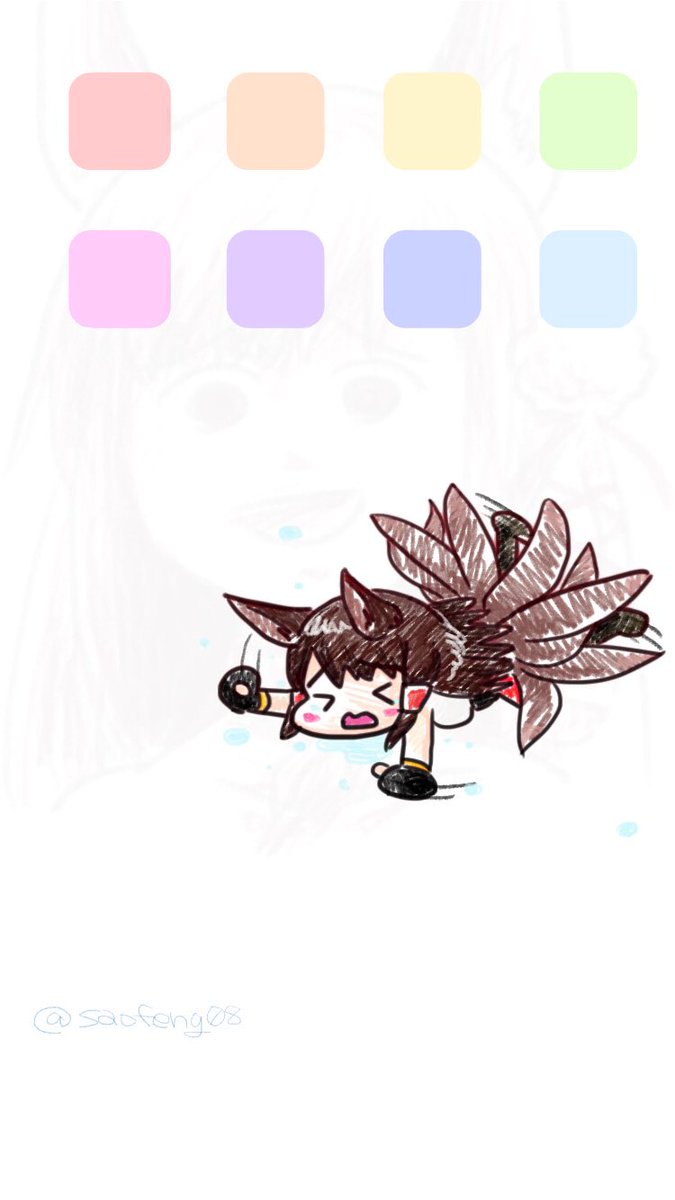 アズレン 赤城が駄々こねてる壁紙作ったよー アズールレーン アズレン ふぇんのイラスト