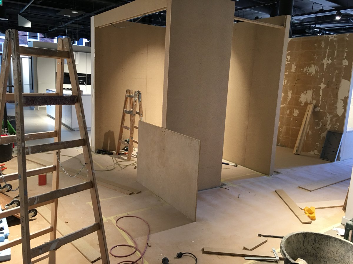 Het sanitair in onze showroom krijgt een update. De eerste 2 stijlappartementen zijn nagenoeg gereed. Mooi he? Meer foto's: livwonen.nl/over-liv/nieuw… #livwoonbeleving #livwonen #hartvooroptimaalwonen