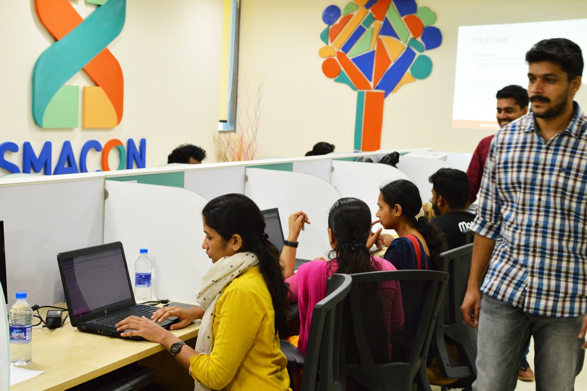 SmaconTech's tweet photo. Magento contribution Day at Smacon @magento @magentoindia https://t.co/KYE7IbNA76