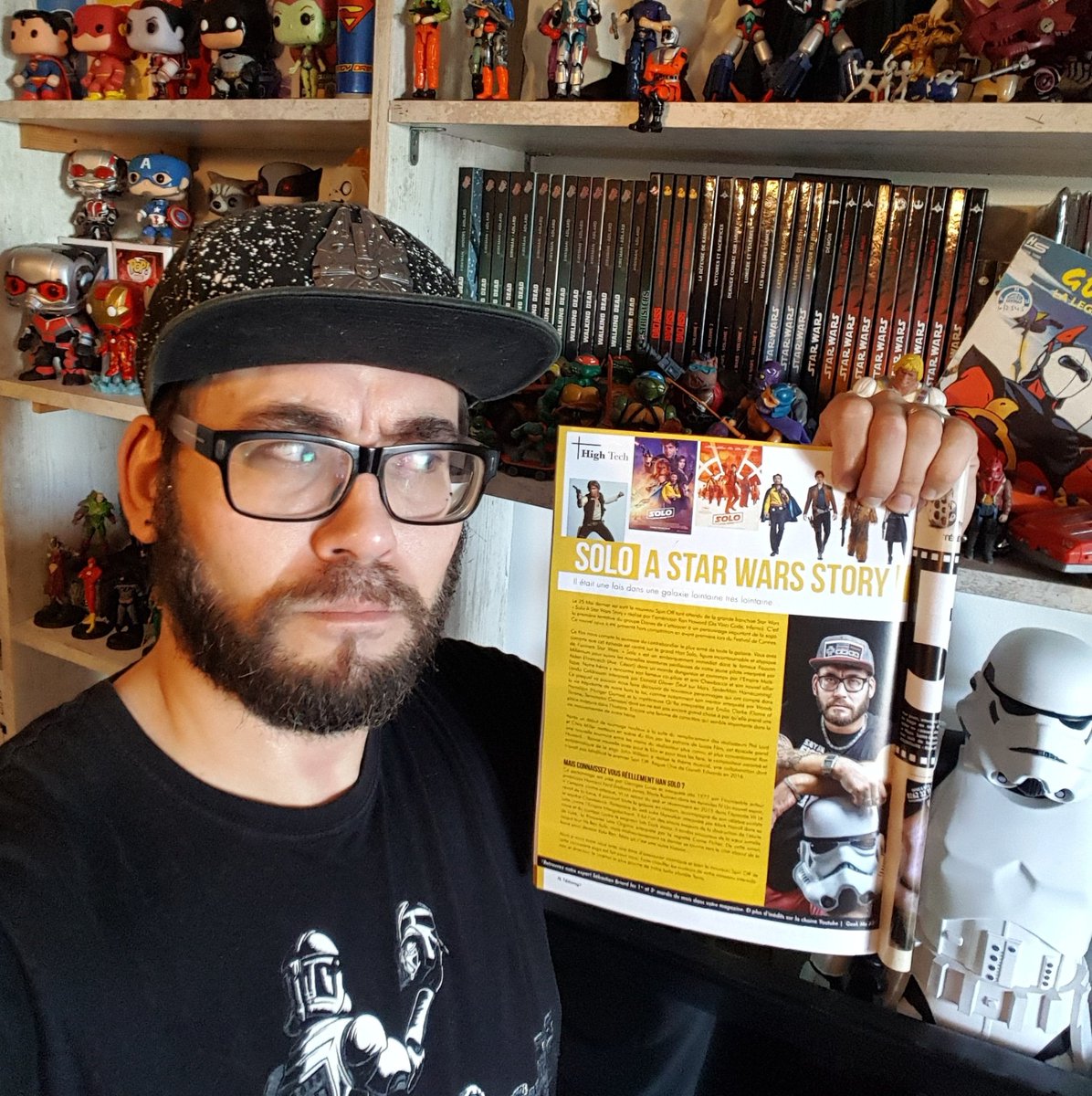 Geekmeall's tweet photo. Il y a vraiment des articles sympas dans le Télémag+ de cette semaine. Alors courez en chercher un pour découvrir les programmes et les bons plans. #telemagplus #popculture #geek #universgeek #cinema #gamer #retrogamer #chronique #bonplan #magazine #magazinetv #StarWars https://t.co/lIFbAI0KhT